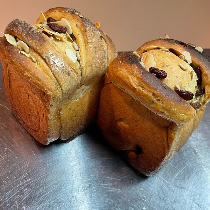 レーズン酵母捨てレーズン活用!ブリオッシュ食パン
